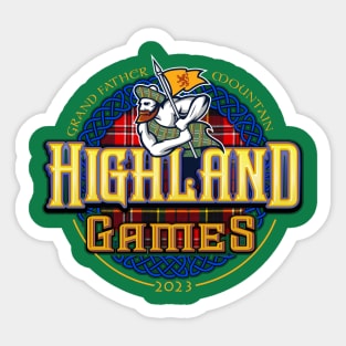 Highland Games Sticker